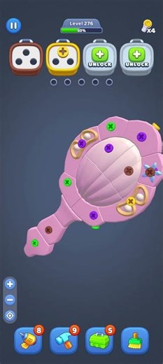 Satisfying Screw Sort Puzzle level 276 🧩 | Relaxing Sorting Gameplay