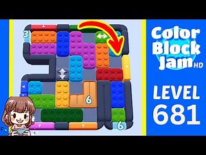 Color Block Jam Level 681 Solution Walkthrough