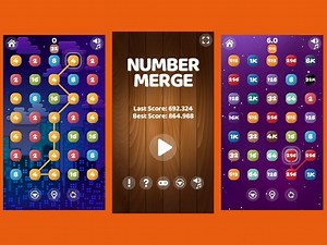 Play Number Merge | Free Online  Games. KidzSearch.com