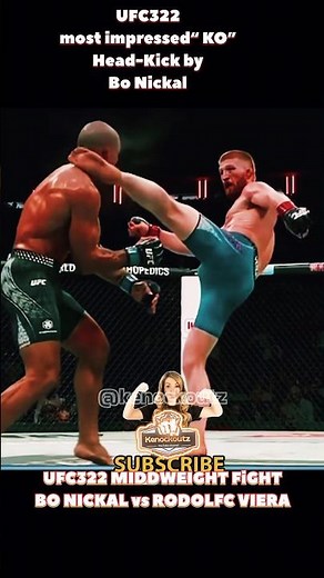 🔥🚨UFC322 most impressed Head kick by Bo Nickal@Kenockoutz|#shorts#shortsfeed#ufc#mma#kick#ufc322