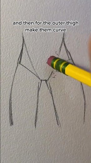 How to draw thighs || Jmarron