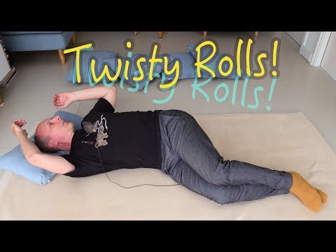 Twisty Rolls 😁 Do this to improve your posture and wellbeing