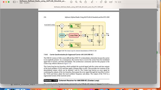 GNURadio代码讲解24 costas loop模块 科斯塔斯环 相位同步