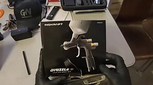 Painting with the Inokraft Drizzle D1 LVLP PAINT GUN. This is the best paint gun to paint your car at home. #CapCut #bodywork #refinishing #paintyourcar #learnautobodyandpaint #autobodytipsandtricks #diyautopaint #paintandbody #autobodywork #autobodytech #autobodytiktok #lvlppaintgun #lowcfmpaintgun #lowoverspraypaintgun #inokraftdrizzled1