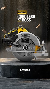 35K views · 17 reactions | Precision at its fastest. The DEWALT Circular Saw is built for those who demand power, accuracy, and speed—because #CordlessKaBoss values time, and time is money. Product Name: Cordless Circular Saw SKU Code: DCS570N #DewaltTough #LegacyOfExcellence #CordlessKaBoss #CircularSaw | DEWALT | Facebook