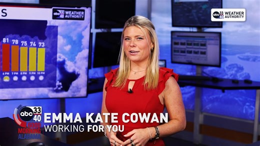 It's FRIDAY! Wake up with us on GMA! ABC 33/40 Meteorologist Emma Kate Cowan Stoney Sharp | Sarah Snyder