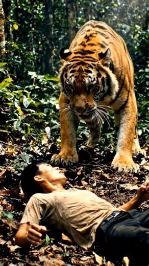 ek din Ravi Janwar ke raste Se Apne gaon ja raha tha moral stories tigar ka story hindi cartoons