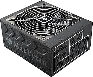 Amazon.com: Enermax MaxTytan 80 PLUS Titanium certified Full Modular 750W Power Supply with Amazing DFR Tech and D.F. switch, Individual Sleeved Cable, Smart Semi-fanless function, 10 years Warranty, EMT750EWT : Electronics