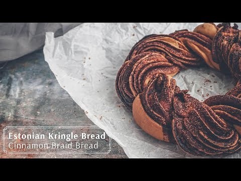 How to make Kringle | Estonian Kringle | Cinnamon Bun | ASMR Cooking