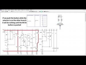 INDUSTRIAL AUTOMATION -Intermediate Stops-FluidSIM - Electropneumatic circuit-Double Acting Cylinder