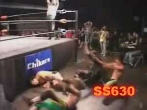 Springboard Double Moonsault (RICOCHET)