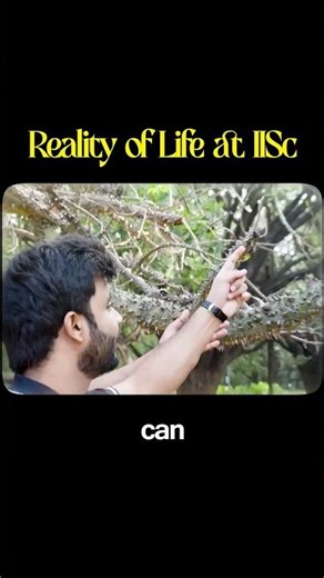 The Reality of IISc Life 🌵 | Harsh Truth of Research Life