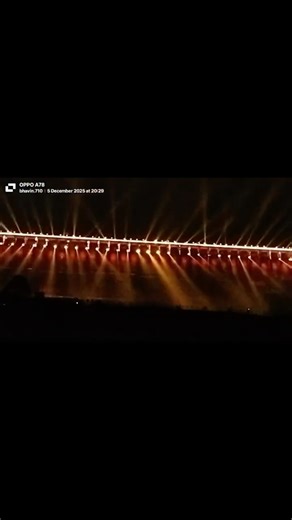 Narmada Dam Night View 🌉✨ | Statue of Unity Light Show | Kevadia Gujarat