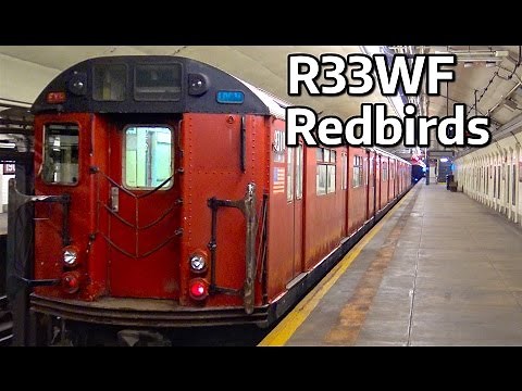 ⁴ᴷ R33WF Redbird Transfer Train Action