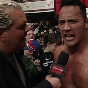On a special Thursday edition of WWE Raw in 1997, Dwayne The Rock Johnson and Paul "Triple H" Levesque kicked off their long-standing rivalry with the Intercontinental Title on the line! Catch Young Rock TONIGHT on NBC. | WWE