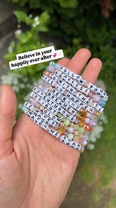 Wear the words that remind you of the princess you are with our new Disney Princess x Little Words Project bracelets. | Little Words Project