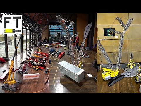 LEGO Technic and scale models at Bricking Bavaria 2022: faster higher stronger