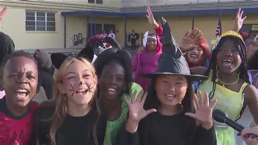 Halloween celebrations take place at Carson Elementary School