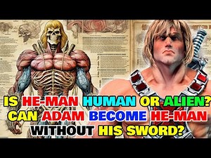 He-Man Anatomy Explored - How Adam Can Become He-Man Without The Sword? Does He-Man Get Old?