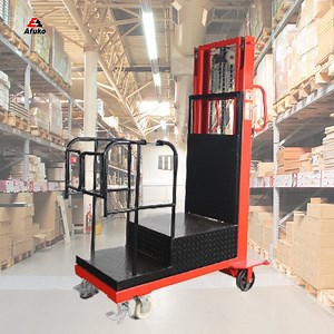 [Hot Item] Warehouse Full Electric Order Picker Logistic Lifting Equipment Order Picker Forklift with 7m Lifting Height
