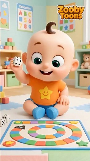 Learn Numbers 1 to 6 with Dice Game 🎲🔢 | Fun Counting for Kids | Nursery Rhymes & Kids Songs
