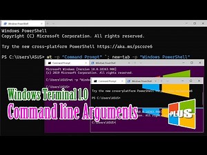 Customize Windows Terminal 1.0 | Using Command line Arguments