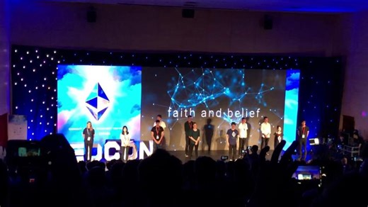 Vitalik Buterin and Co do Badger Dance at Edcon Toronto | DUSK MYSTIC LUNACY BUSINESS NO BACHELOR S DEGREE BLACKMAN OMEN OF DEATH