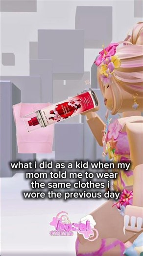 i still do this but with the clothing spray 😭 || #hazie4life