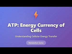 ATP: Energy Currency of Cells Explained | Cellular Respiration & Metabolism