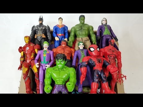 IRONMAN vs HULK vs SPIDERMAN AVENGERS CAPTAIN AMERICA,VENOM CARTOON, BATMAN,THANOS AVENGERS ASSEMBLE