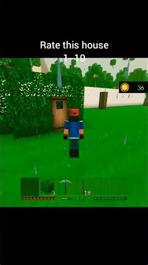 This Green Block House Should Be Impossible 😱 (Mini Block Craft Challenge)