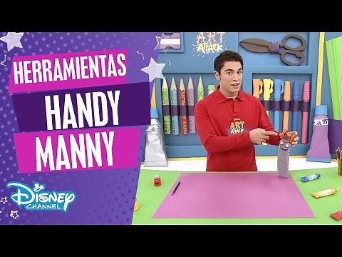 Art Attack: Herramientas de Handy Manny | Disney Channel Oficial