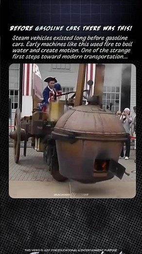 Before Gasoline Cars There Was This! #shorts