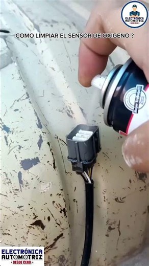 HOW TO CLEAN THE OXYGEN SENSOR!!! #automotiveelectronics #automobile