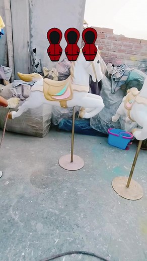 Caballitos de Carrusel: Arte en 3D y Decoración