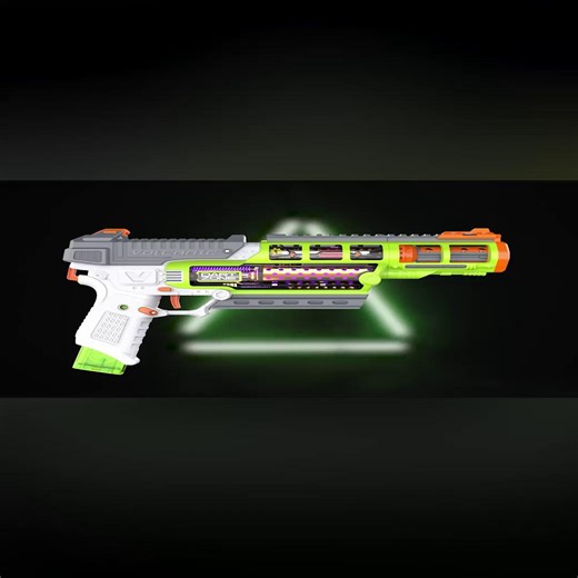 🔥 Meet the Dart Zone Max Nitroshot Volcanic Pro - pro-level blasting in the palm of your hand. 🎯 Detachable BCAR for precision ⚡ Mag-fed handle for rapid reloads 💨 Slam-fire action darts up to 150ft 🔧 Lower tactical rail for customizability (yes, Blaster Charms fit perfectly 😉) 🚚 FREE shipping this weekend only, ends 9/21! #DartZone #FoamDartFun | Dart Zone Blasters