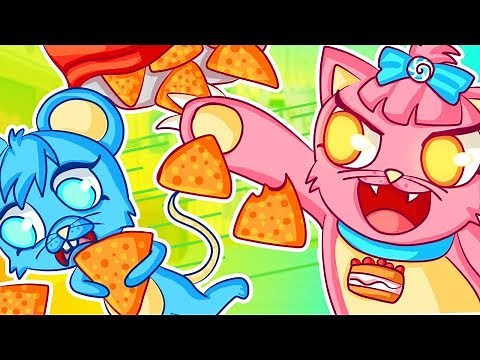 STEALING FOOD FROM SASSY CATS! | Ratty Catty
