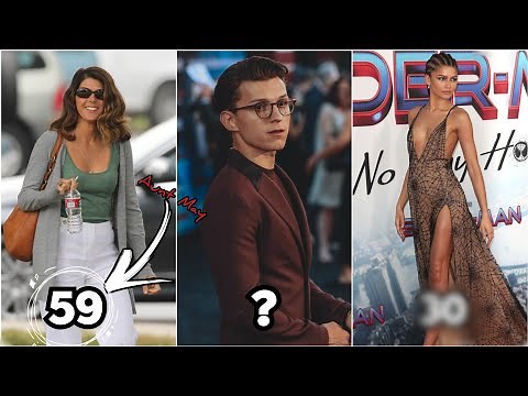 Real Names And Ages | Spiderman Now Way Home Cast