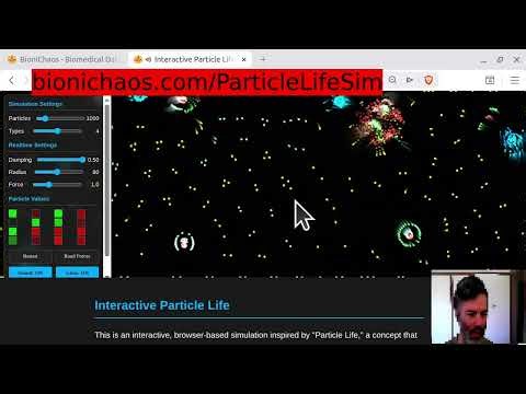 Building a Particle Life Simulation with Gemini AI: Vibe Coding & Web Dev