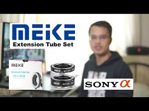 MEIKE MACRO EXTENSION TUBE SET | Unboxing and Review