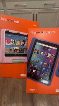Unbox / set up the Amazon Fire HD 10 kids pro tablet #amazon #amazonfire #kids #youtubekids #tablet