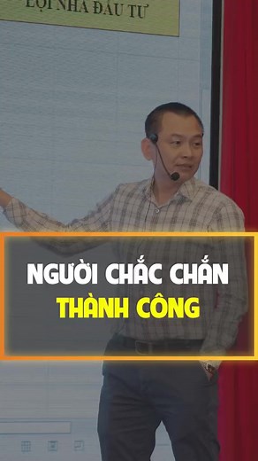 1.1M views · 13K reactions | Người chắc chắn thành công #learnontiktok #ngominhtuan #edutok #tiktokmentor #phattrienbanthan | Hợp tác phát triển cùng Shark Group Cvg | Facebook