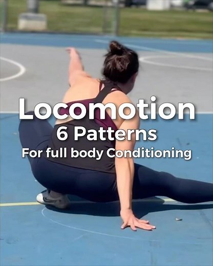 Locomotion - 6 patterns for full body workout #mobility #locomotion #lowerbodyworkout