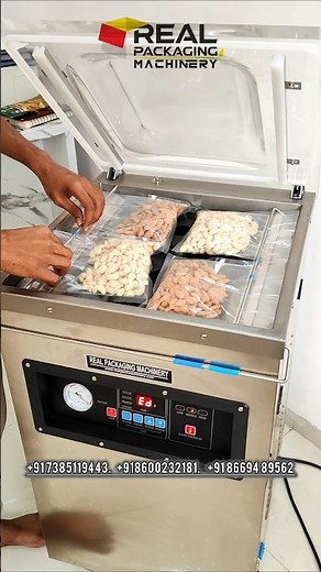 Dz400 Vacuum Sealer Machine |Dry Fruit Vacuum packing machine #vacuumsealing #dryfruits #pouchpack