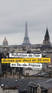 En Île-de-France, la pollution de l’air a été divisée par deux en 20 ans. Selon Airparif, c’est le résultat des politiques menées sur le transport, le chauffage des logements, l’énergie ou des politiques environnementales. Alors que certaines mesures sont contestées, comme celle des zones à faibles émissions (ZFE), continuer dans cette direction pourrait encore éviter 7 900 décès prématurés par an. #franceinfo #pollution #AirParif #sante #environnement #ZFE | Franceinfo