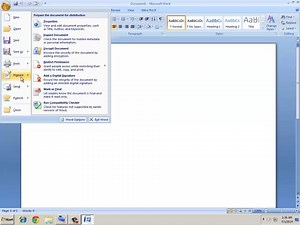 Microsoft Word Basic Tutorial Part 1 - overview