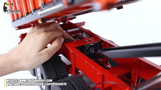 In this video, we take a closer look at the 1/14 scale 3-axles dump trailer — fully assembled, painted, and ready to work. It also comes with an electric tarpaulin.#rc #toucanhobby #scalemodel #rccar #rccars #rctruck #rchobby #trailer #rcmodel #model | Toucanhobby