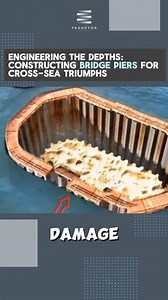 "Ever wondered how bridge piers are built in the middle of the sea? Check out this incredible process and the engineering marvel behind it! 🌊✨ #MaritimeEngineering #BridgeConstruction #OceanEngineering #CoastalConstruction #UnderwaterConstruction #MarineTechnology #CivilEngineering #ConstructionLife #EngineeringMarvel #HowItsMade #BuildingTheFuture | Lloyd’s Maritime Institute