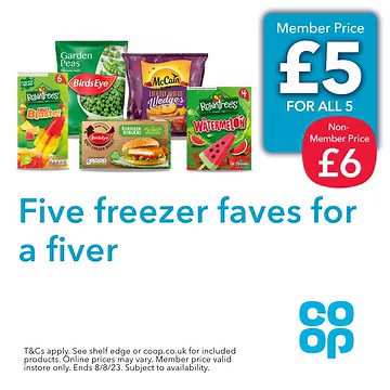 How to get all these freezer faves for just £5? Become a Co-op Member 😍 | Co-op