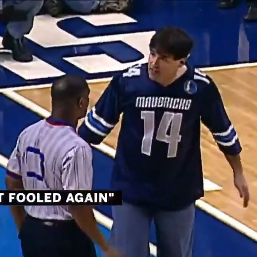 4.1M views · 10K reactions | Mark Cuban and the ref pranking everyone on April Fools' Day was legendary  (via FoxsportsSW/Twitter) | Bleacher Report | Facebook